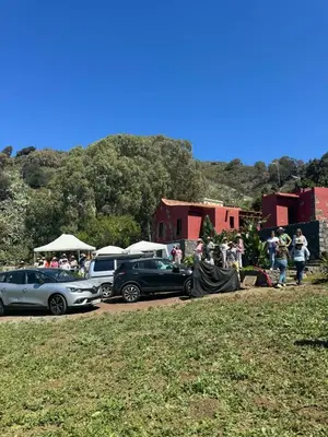 Paisaje cerca de esta villa