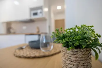 Una cocina o zona de cocina en Loft Zarcillo - Design & Relax by the Sea