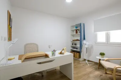 Zona de estar de Gloria Beach Apartment