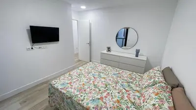 Cama o camas de una habitación en Albareda 83