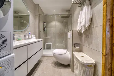 Un baño de Casa los Castaños