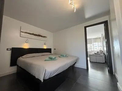 Cama o camas de una habitación en Orsa Minor los molinos By Lucaproperties Grancanaria