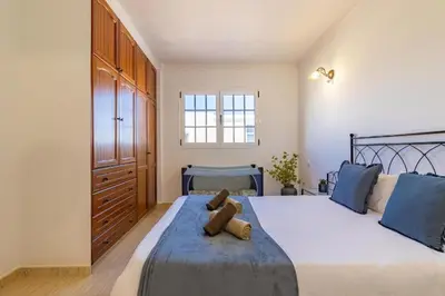 Cama o camas de una habitación en Meloneras Hills Private Villa