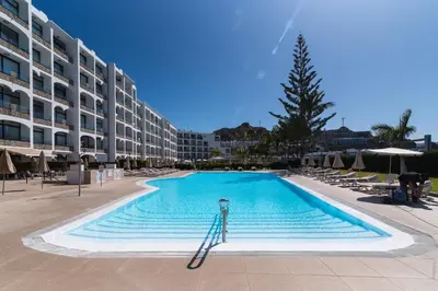 Piscina en o cerca de Home2Book Gorgeous Oceanfront Studio Mogán, Views
