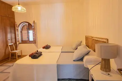 Cama o camas de una habitación en Casa Mari