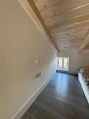 Cama o camas de una habitación en Vivienda Vacacional Carla 1