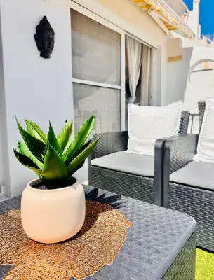 Zona de estar de Atlantic Ocean & Beach Views - Holiday Club Suite
