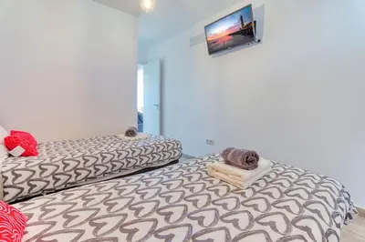 Cama o camas de una habitación en Panoramic views