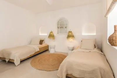 Cama o camas de una habitación en Casa Perla - Old Town Lux, BBQ & Terrace & Sea Views