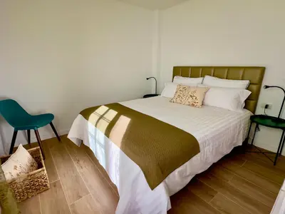 Cama o camas de una habitación en Apartamento Vista Verde