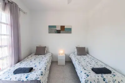 Cama o camas de una habitación en Casa Acoran with Jacuzzi
