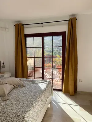 Cama o camas de una habitación en Apartamento-Casa buena vista
