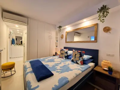 Cama o camas de una habitación en Canarian Oasis