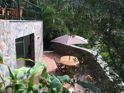Jardín al aire libre en La Joya