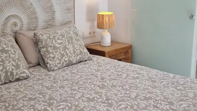 Cama o camas de una habitación en La Joya