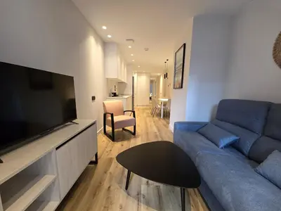 Una televisión o centro de entretenimiento en VV Almansa Canteras I 