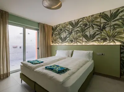 Cama o camas de una habitación en Exclusive Designer Bungalow in Maspalomas By Pride Holiday Rentals
