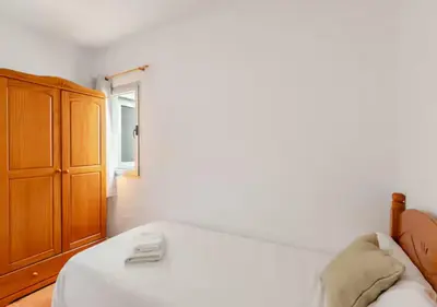 Cama o camas de una habitación en Los Alisios: Amplio y luminos a pasos del mar