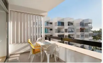 Un balcón o terraza de Quiet beach