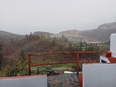 Vista general de una montaña o vista desde el apartamento