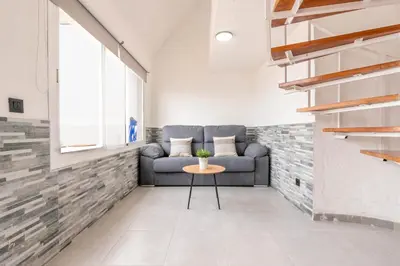 Zona de estar de Private Jacuzzi with sea view and pool