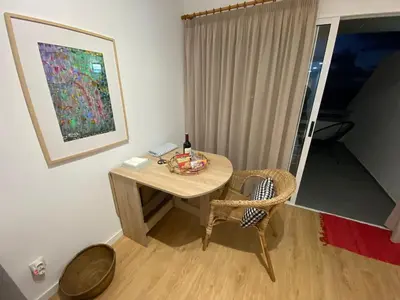 Zona de estar de Beachfront Suite Las Canteras
