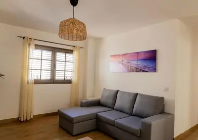 Zona de estar de El Puertito Beach Retreat