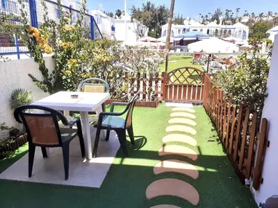 Un balcón o terraza de Casa Romantico - Playmar - Maspalomas