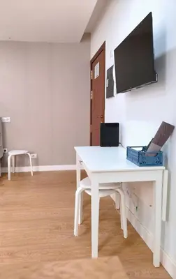 Una televisión o centro de entretenimiento en Casa Canteras Don Carlos