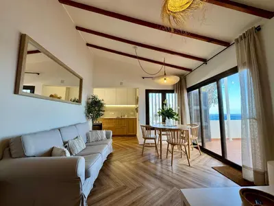 Zona de estar de Vera Beach House