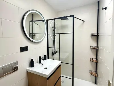 Un baño de Que Chido