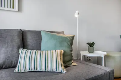 Zona de estar de Agaete Shine Suites