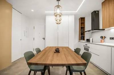 Una cocina o zona de cocina en Las Palmas Beach House Retreat