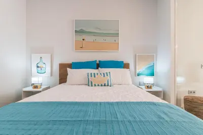 Cama o camas de una habitación en Home2Book Modern & Chic Studio in La Isleta