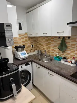 Una cocina o zona de cocina en La casa de Esteban