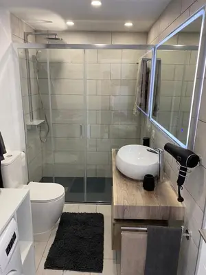 Un baño de Los Volcanes Luxus Apartment