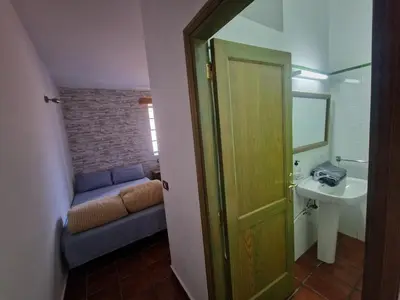 Cama o camas de una habitación en Hotel Rural Juncalillo