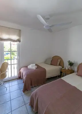 Cama o camas de una habitación en Pura Vida by Maspalomas Holiday Villas