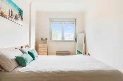 Cama o camas de una habitación en Home2Book Urban Retreat & Shared Pool Las Palmas