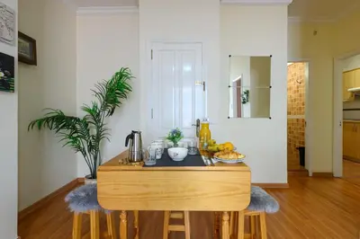Una cocina o zona de cocina en Gravina Beach Apartment 1