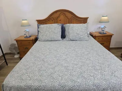 Cama o camas de una habitación en Casa Balcon 2 bedroom by El Sirocco
