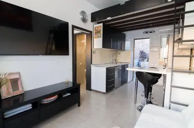 Una cocina o zona de cocina en Vistamar