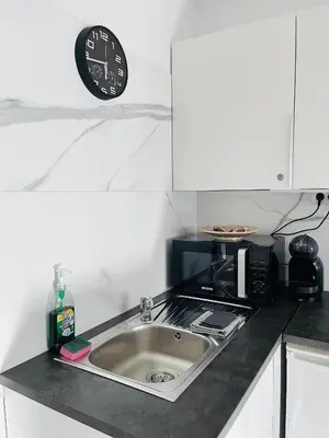 Una cocina o zona de cocina en Infinity Horizon Apartment - Puerto Rico