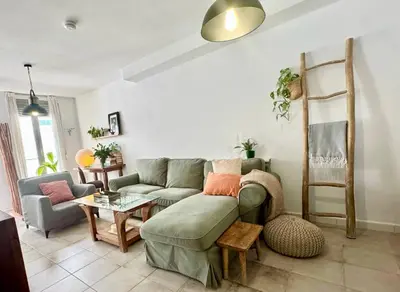 Zona de estar de Casa las Caracolas