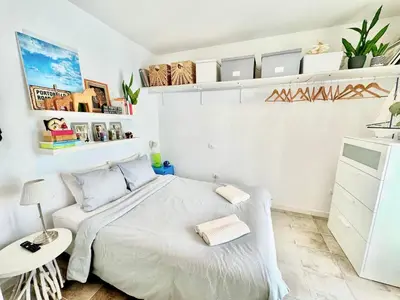 Cama o camas de una habitación en Casa las Caracolas