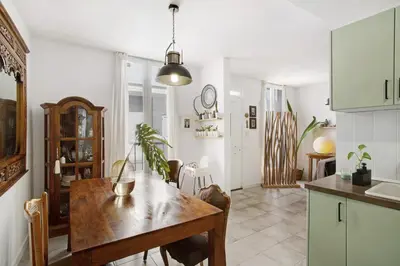 Una cocina o zona de cocina en Casa las Caracolas