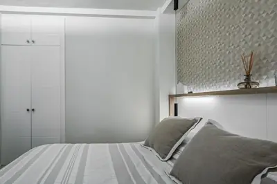 Cama o camas de una habitación en Lux Experience Mesa y Lopez
