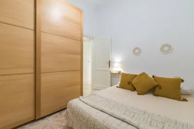 Cama o camas de una habitación en Home2Book Bright&Comfy Apt Near Las Palmas Center