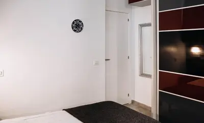 Cama o camas de una habitación en Apartamento Atlantis-Yumbo