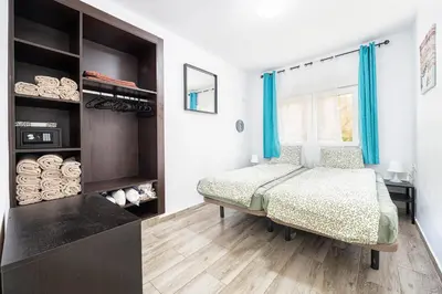 Cama o camas de una habitación en FRUCT Pirata Beach